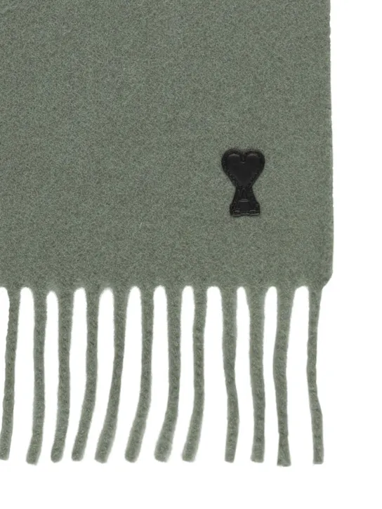 AMI Paris   ADC wool scarf 