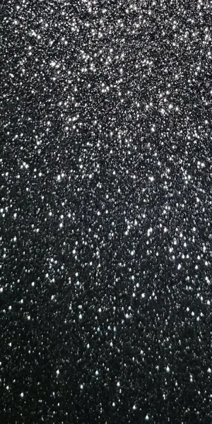 Black Glitter Acrylic (1pc) Razor Scale 3mmx2 1/4"x6" Jewelry Crafts