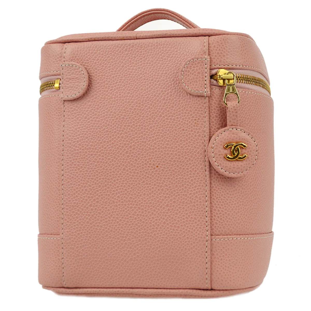 Chanel 2001-2003 Caviar Timeless Vanity Handbag