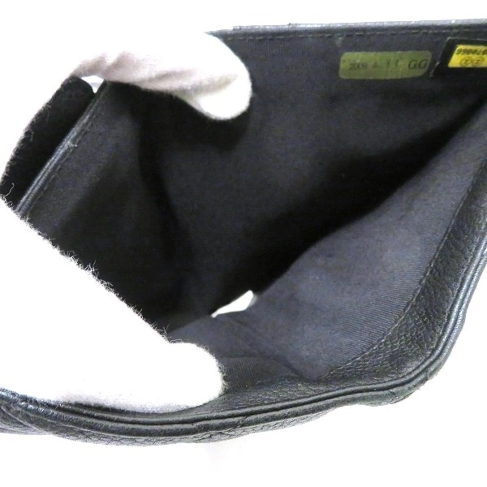 Chanel Black Leather Timeless wallet accessories