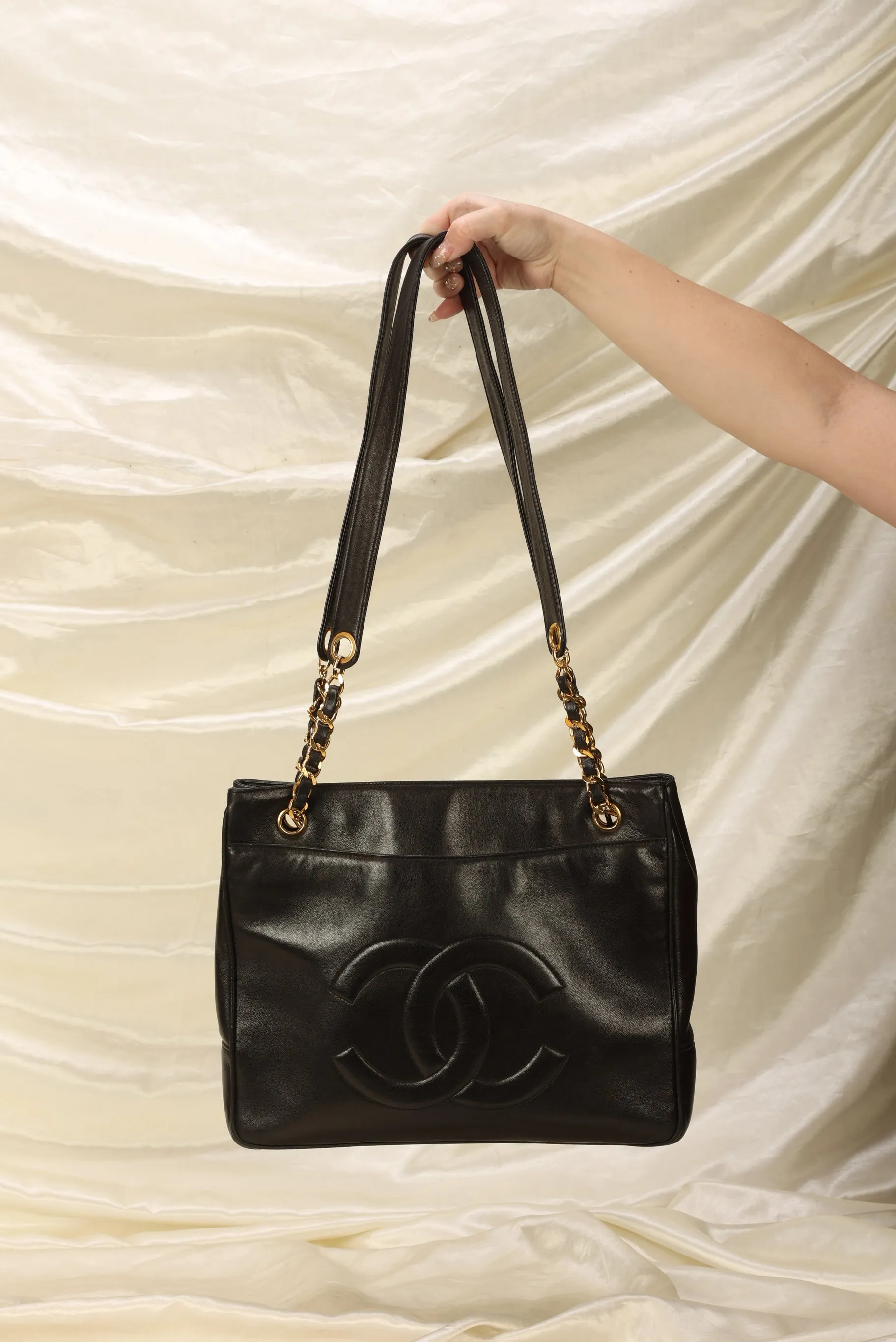 Chanel Lambskin Timeless Tote
