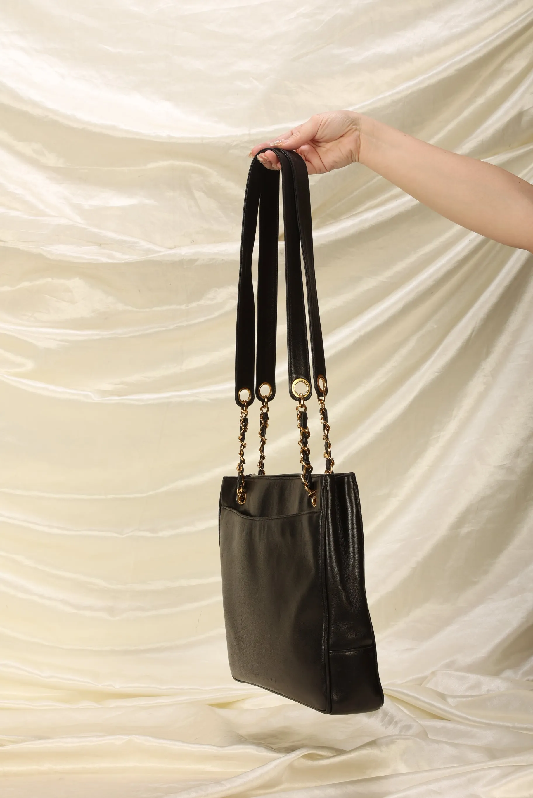 Chanel Lambskin Timeless Tote