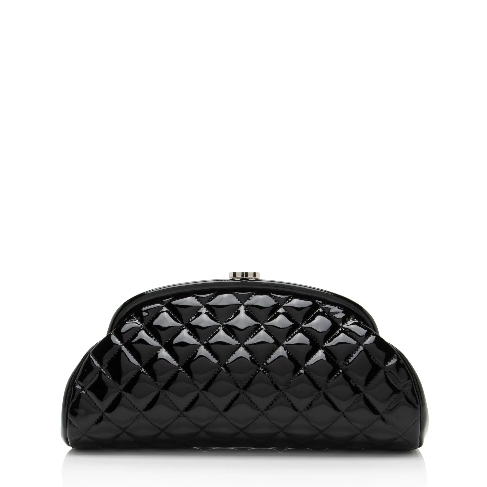 Chanel Patent Leather Timeless Clutch (SHF-QRt3pK)