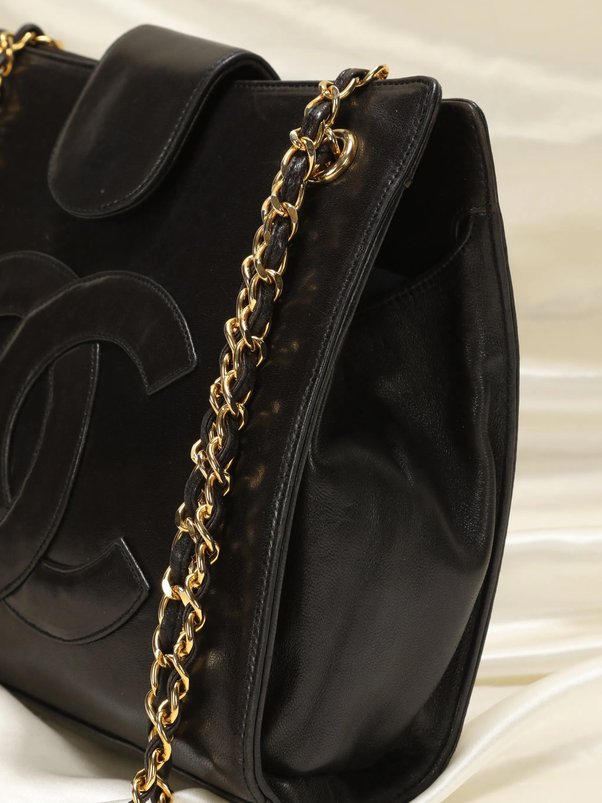 Chanel Timeless Lambskin Chain Tote