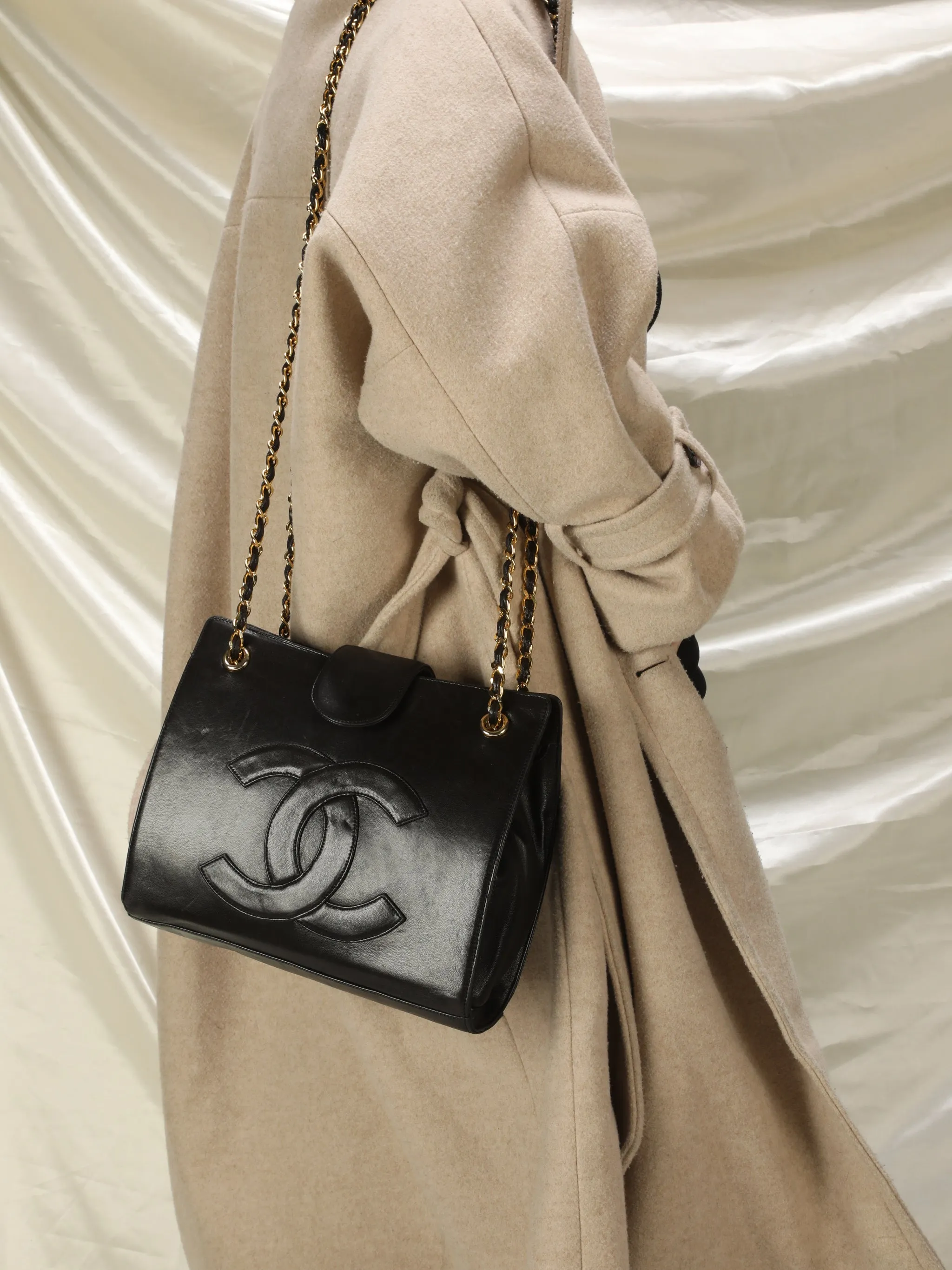 Chanel Timeless Lambskin Chain Tote