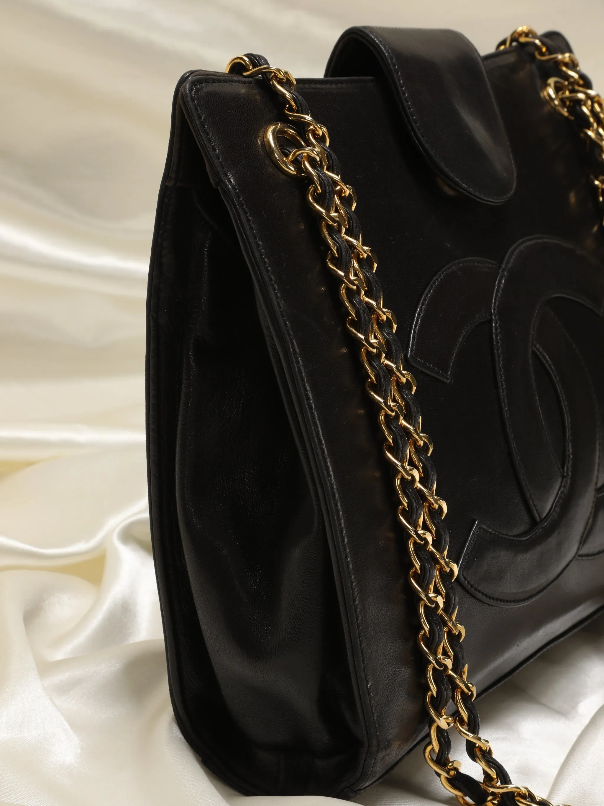 Chanel Timeless Lambskin Chain Tote