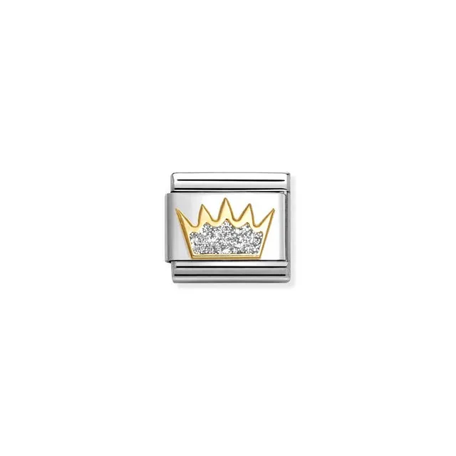 Composable Classic Glitter Crown Link - 030220/21