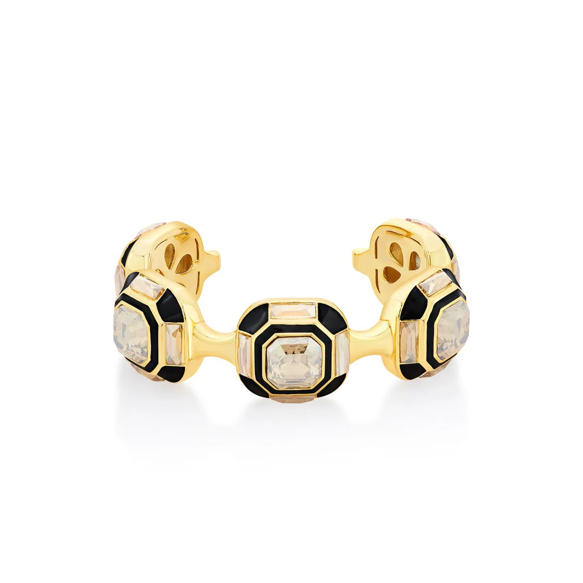 Gold Moss Deco Cuff