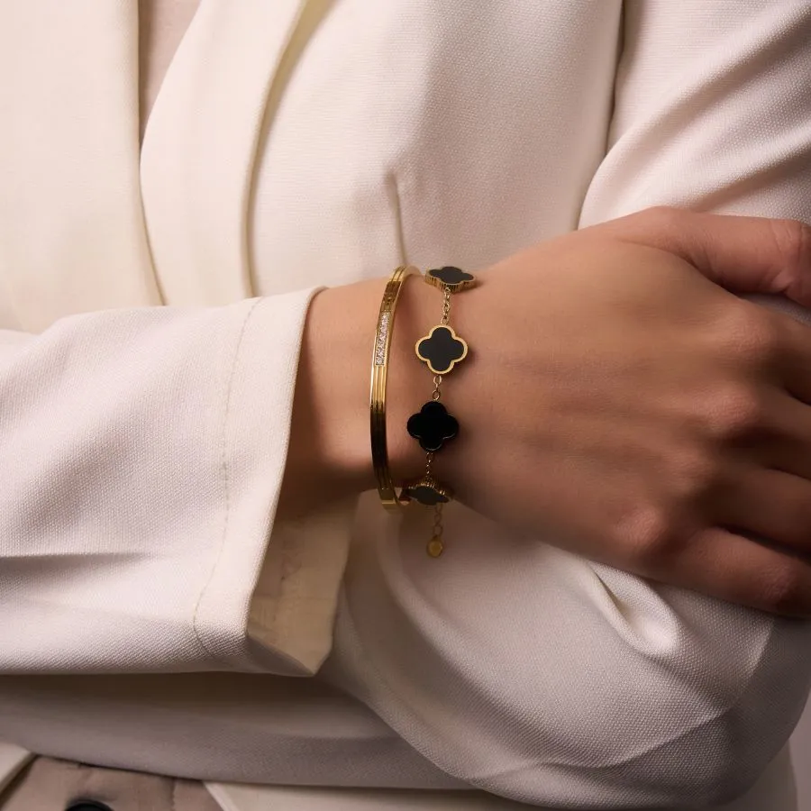 Irene Timeless Armreif 18K Vergoldet