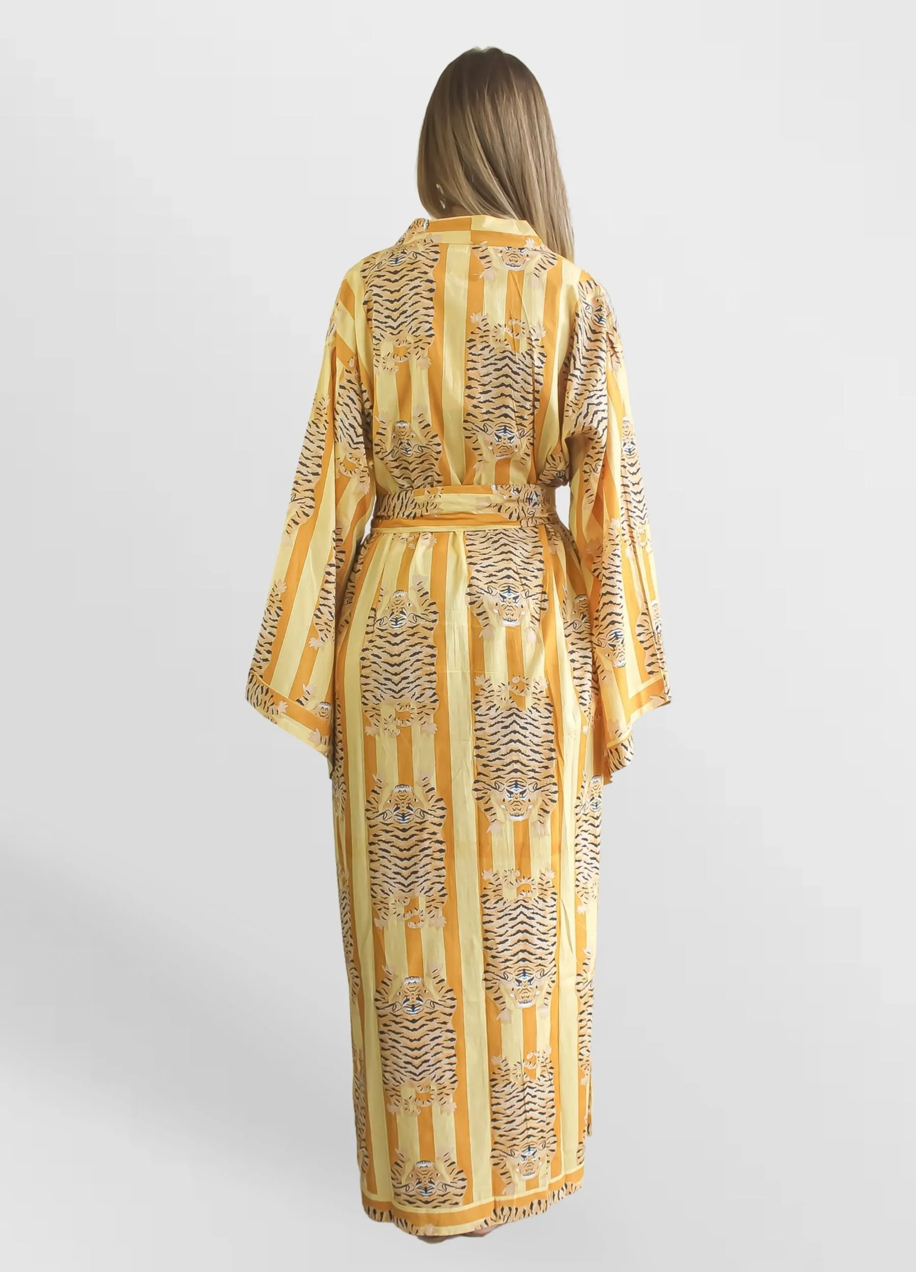 Paradise Mustard Kimono