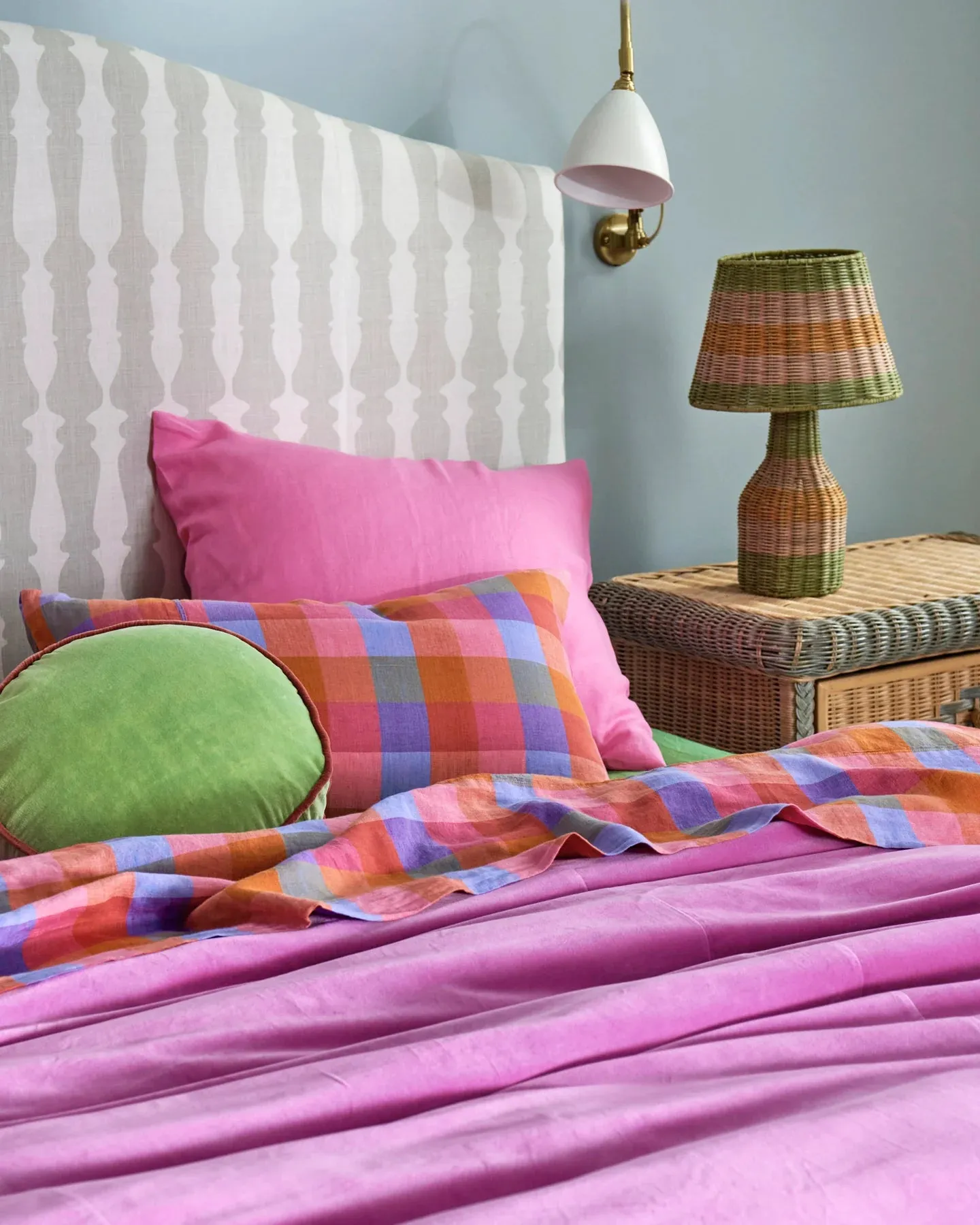 Super Pink Velvet Quilt Cover - Kip & Co.