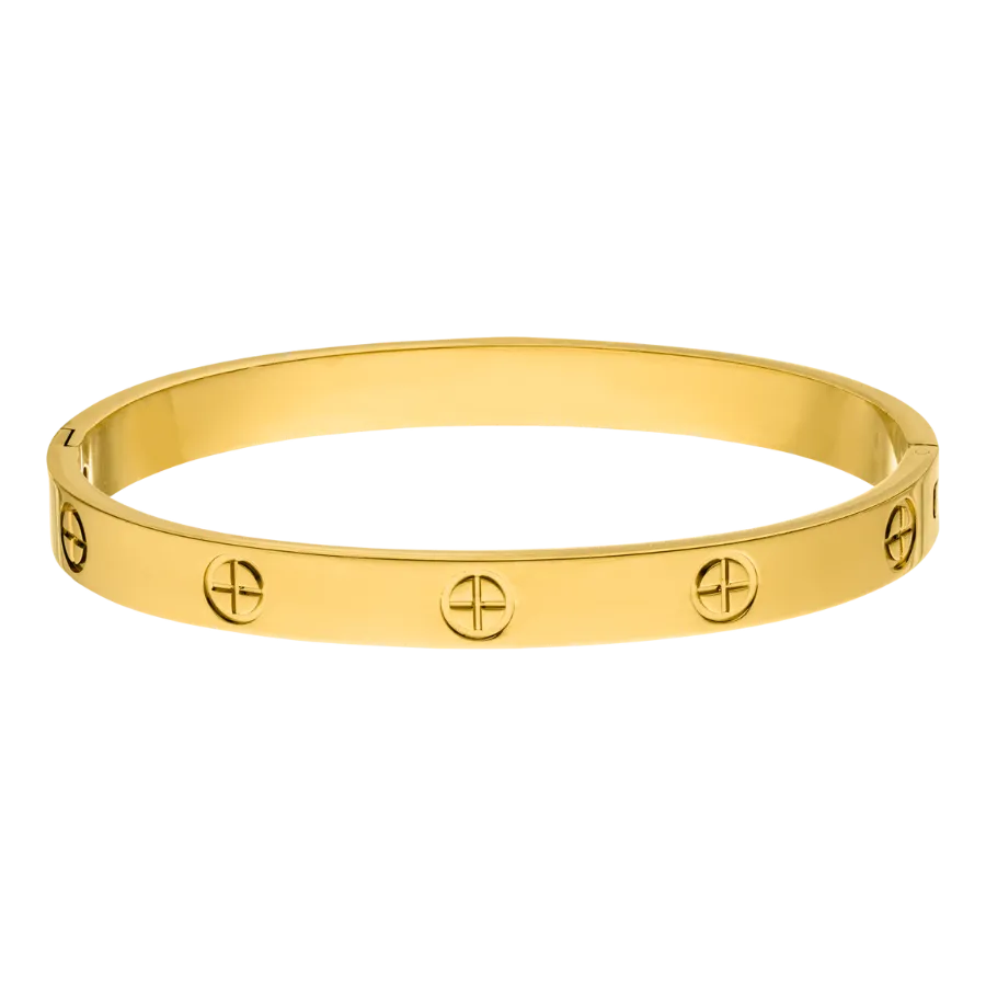 Timeless Deluxe Armreif 14K Vergoldet