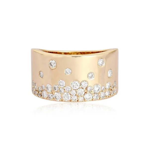Timeless Diamond Cigar Band Ring