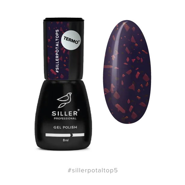 Top Potal No Wipe №5 (termo) 8 ml Siller